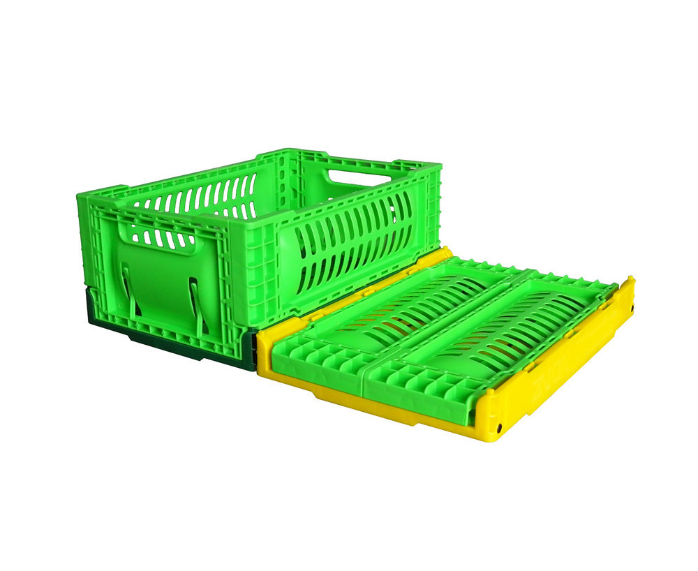 Collapsible and Stacking Plastic Folding Crate 300*200*120