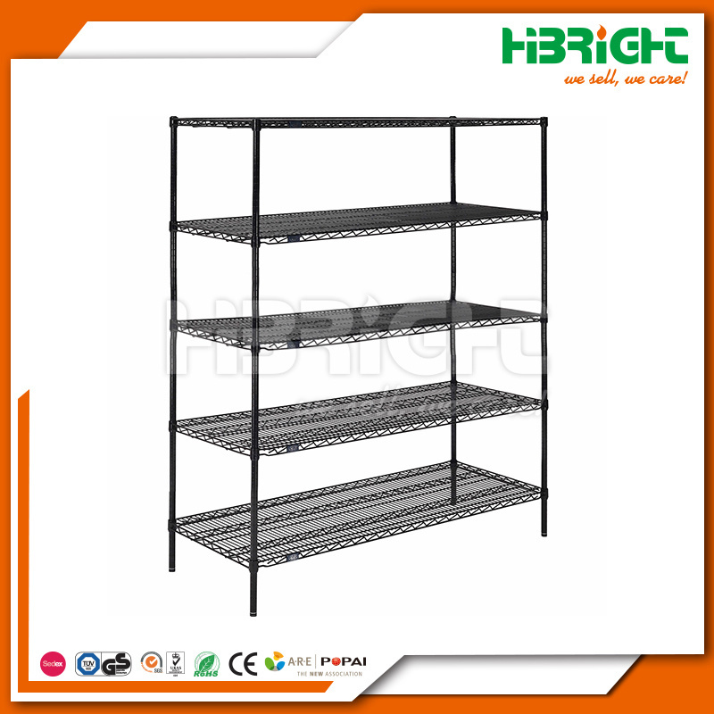 metal wire shelf rack closet chrome wire shelving