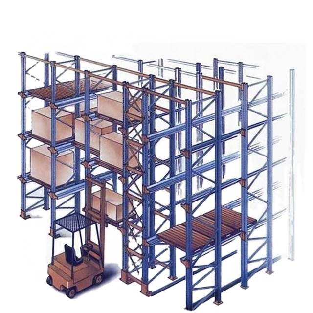 Industrial Storage Equipment System Heavy Duty Drive-in Drive-thru Pallet Rack