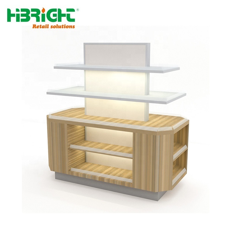 Double Side Convenience Store Display Shelf Rack Gondola Shelving Grocery Store Display Racks