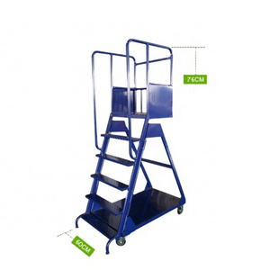 High Quality Warehouse Supermarket Used Movable Stairs