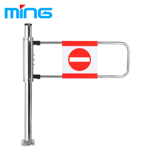 supermarket entrance speed swing gate counter access control turnstile