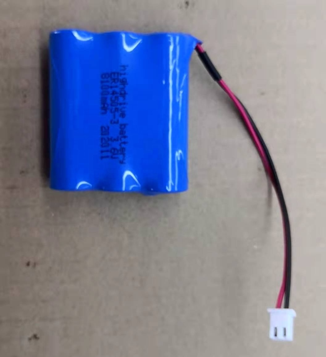 Highdrive LISOCL2 battery size AA ER14505 ER14505M LI-SOCL2 battery 3.6v 2700mAh primary battery for Sigfox LoRa NB-IoT LoRaWAN