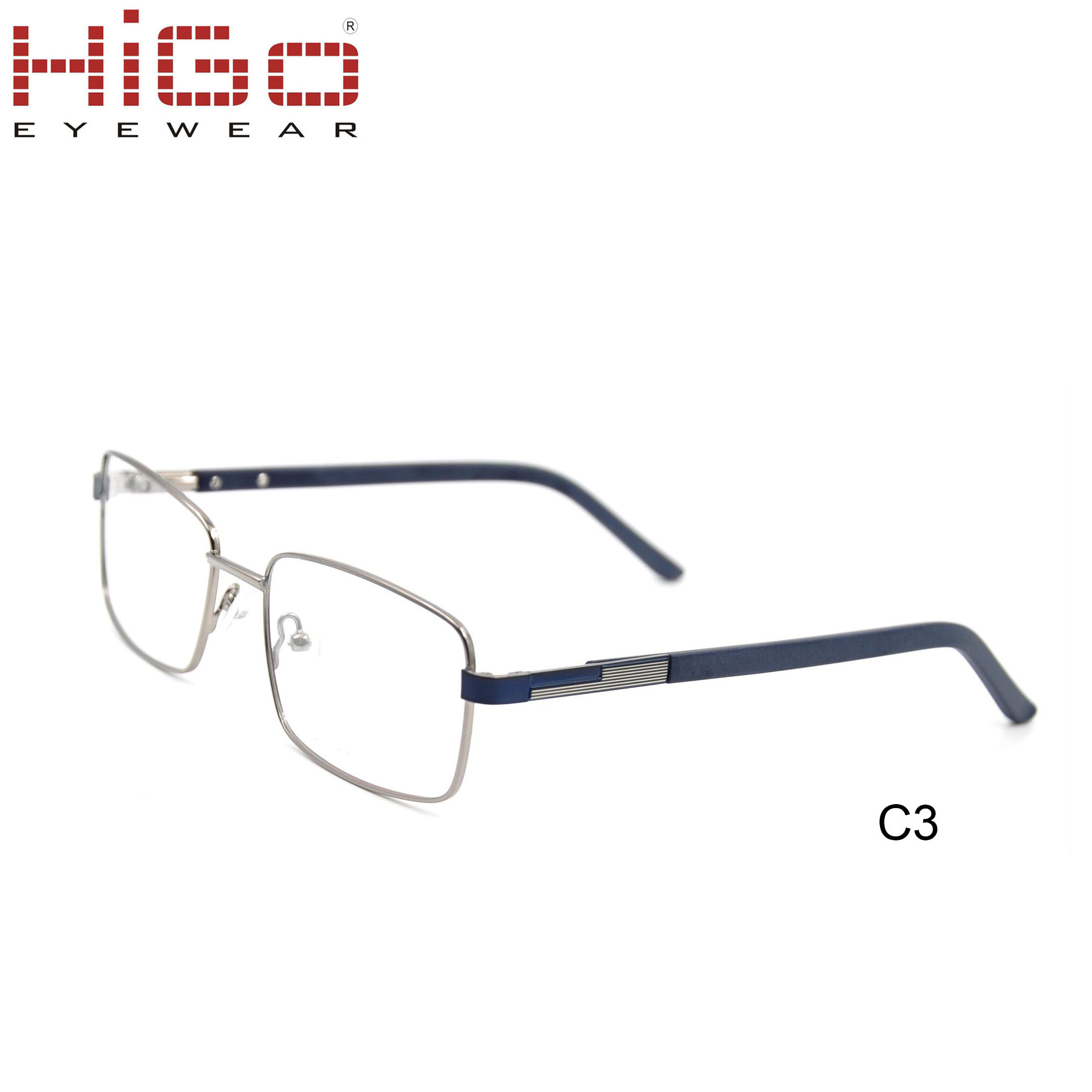 Most Popular Full Frame Spring Hinge Men Metal Frame Reading Glasses