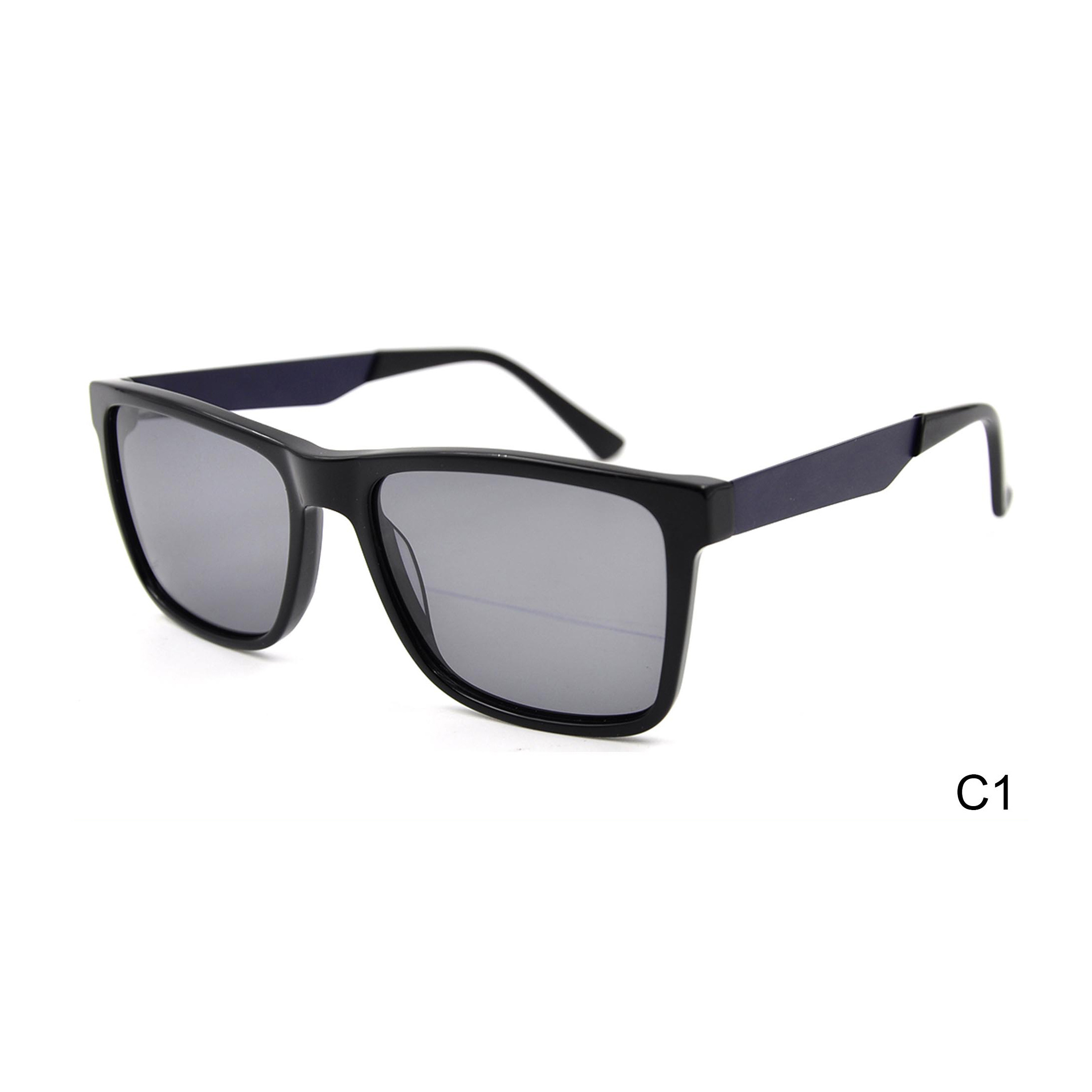 Fashionable Oversize Polarized Acetate Unisex CE Sunglasses Women and Men