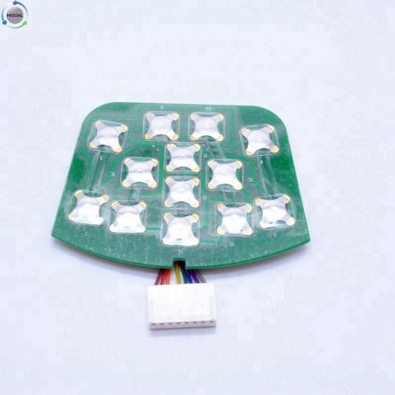 Custom metal dome PCB Membrane touch keypads membrane switch