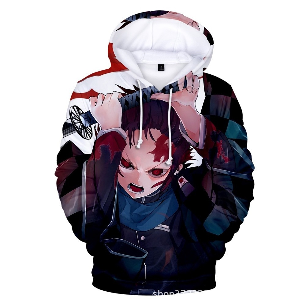 Fashion Japanese Anime Kpop Strip Comfort Hoodies Custom 3D Printing Pullover Hoodie Hip Hop Long Sleeve Hoodie With Pocket