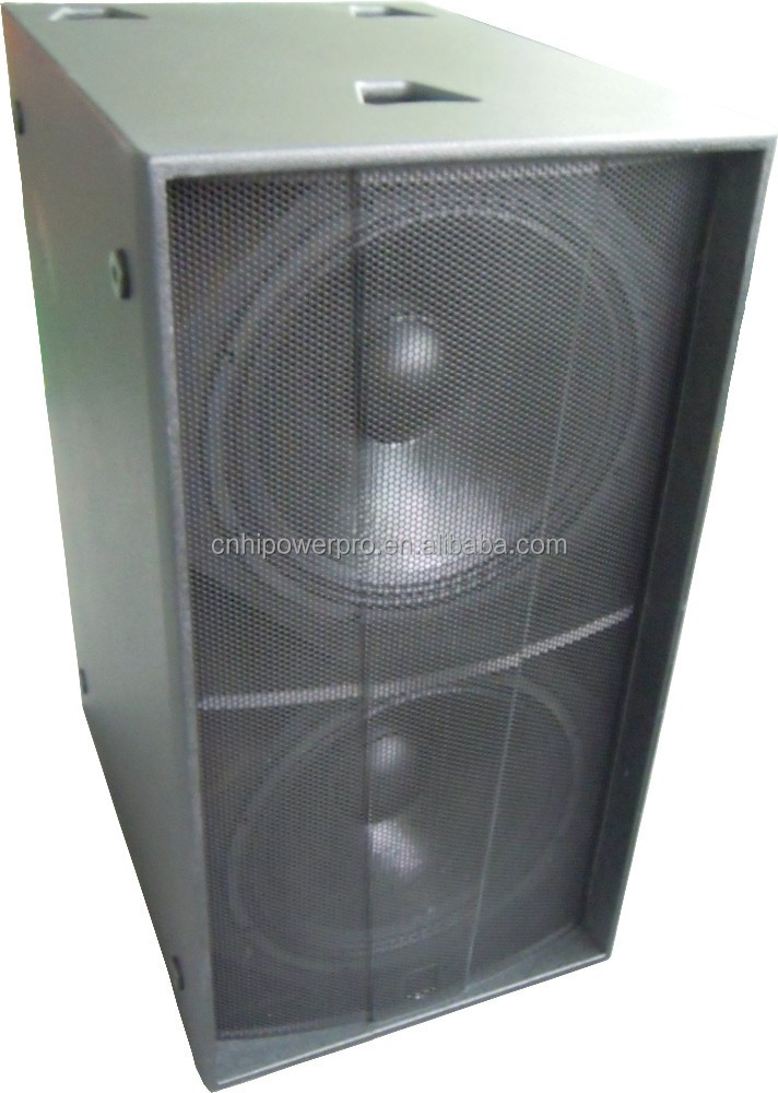 Professional Dual 18 Inch Subwoofer Speaker Box, Martin Subwoofer, 18 Inch Passive Speakers Box S218