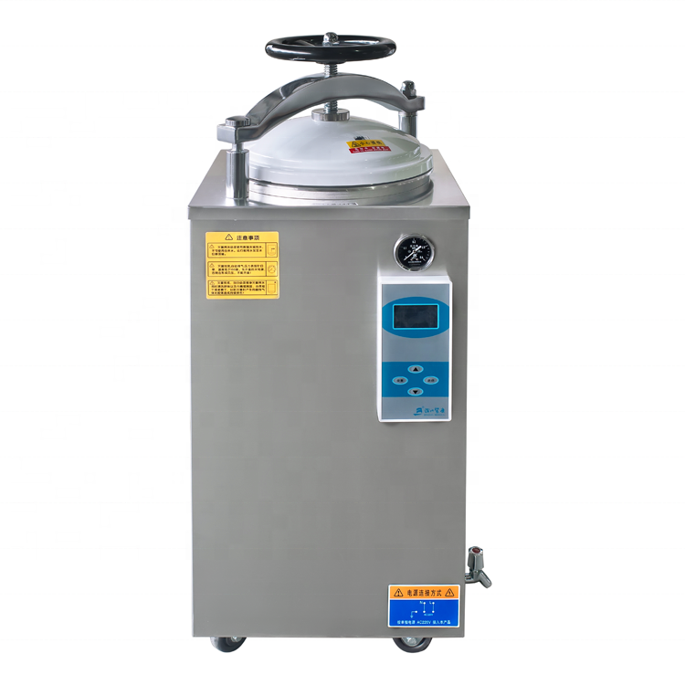 Portable High Temperature Steam Vertical Pressure Steam Sterilizer Autoclave 24L