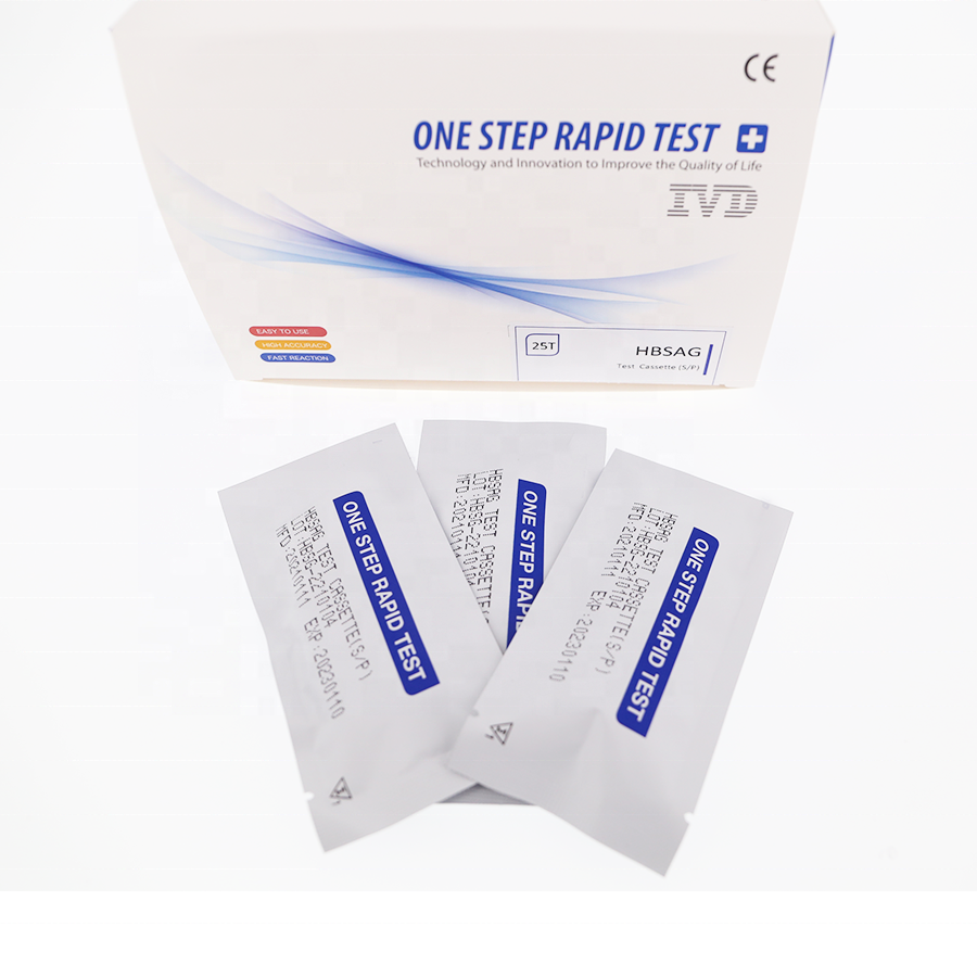 Good price hepatitis test kits rapid test  kits hbs ag cassette HIV Hbsag HCV Typhoid combo test kit