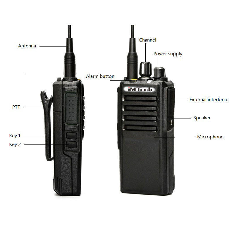 powerful 25w fm transmitter UHF walkie talkie long range talk two way radio with scanner JM-2501 cobra walkie-talkie