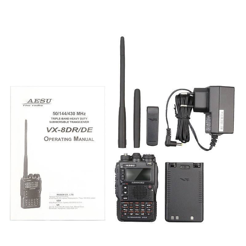 Hot Sale vx 8dr ft 857d Triple-Band Digital Ham vx-8dr Japan VAESU VX-8DR Mobile intercom Walkie Talkie radio Two Way Radio