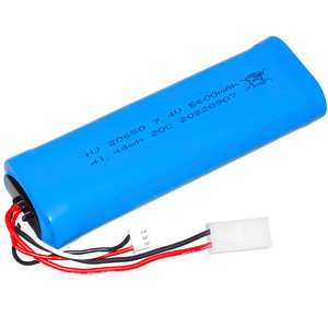 Factory 7.4V 20650 5600mAh for powered train lithium battery electric pallet truck tank toy