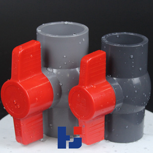 HJ manufacturer all types available plastic pvc ball valve