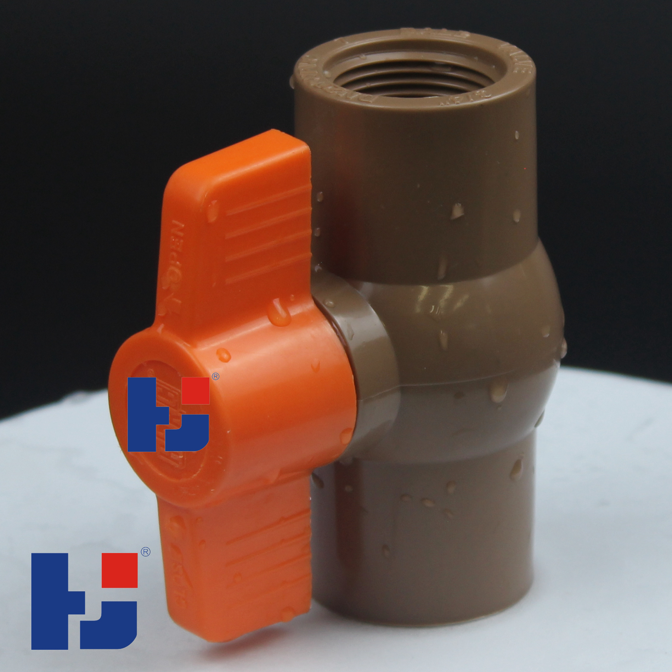 HJ manufacturer all types available plastic pvc ball valve