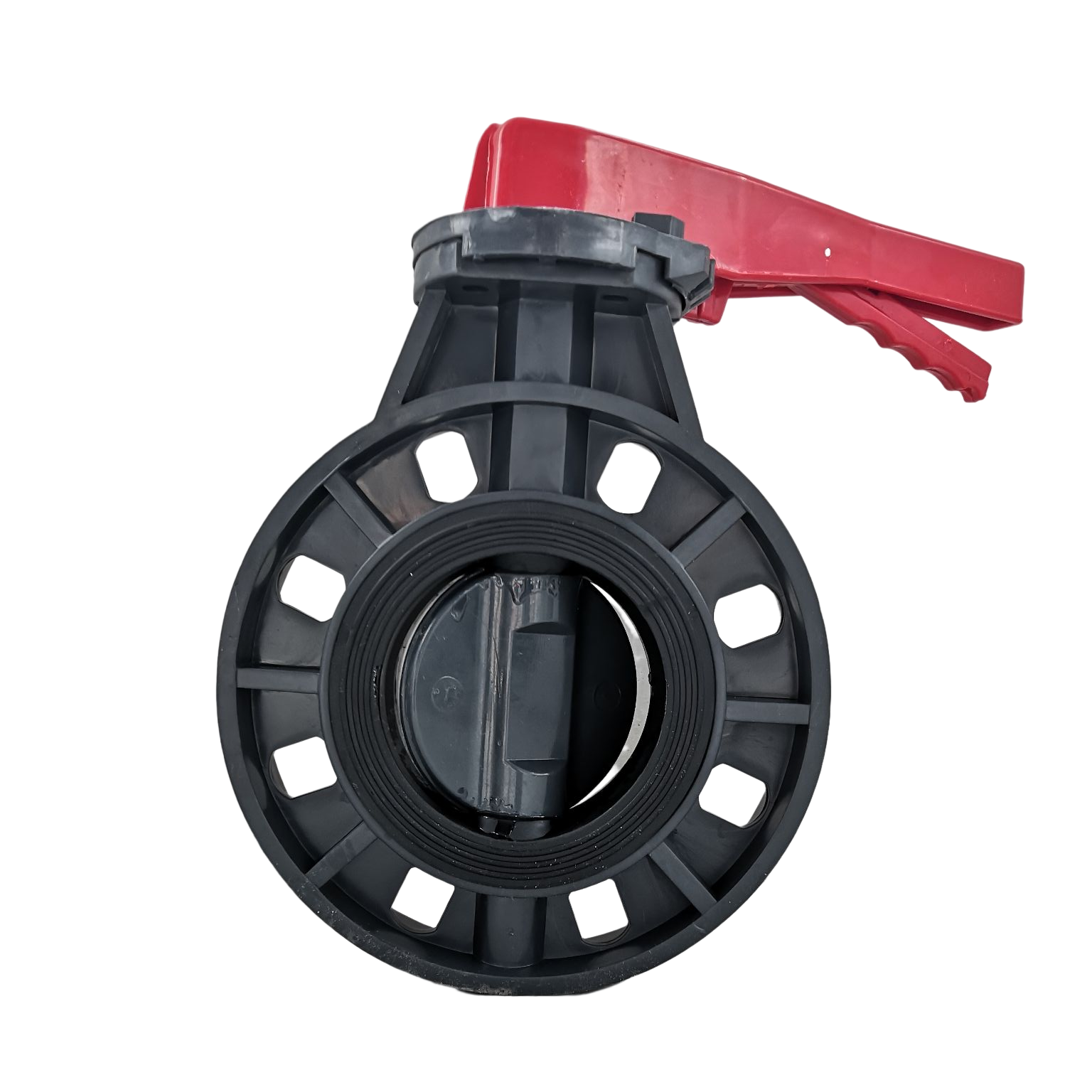 Wholesale handle type plastic 4 inch DN100 DIN standard PVC butterfly valve