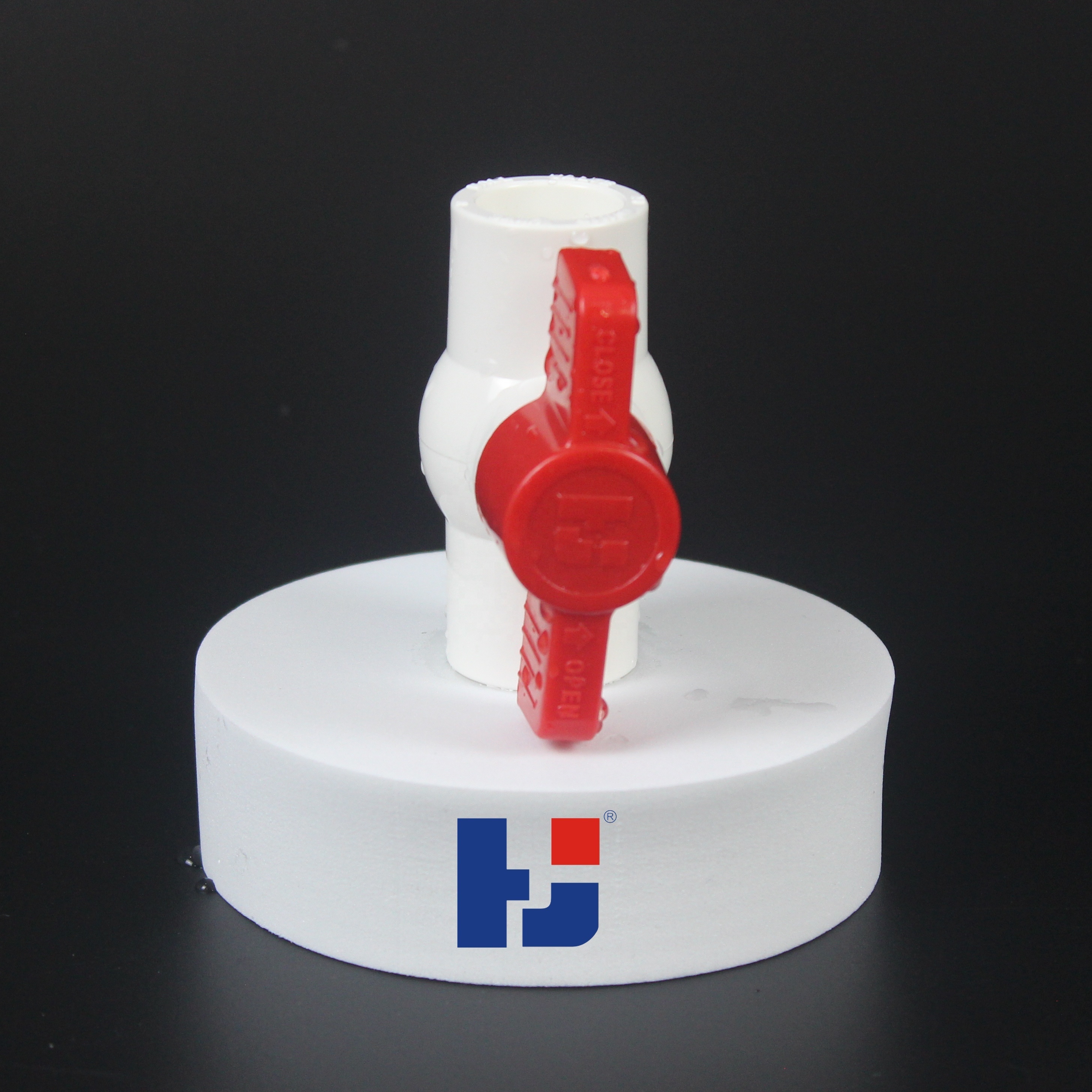 HJ brand China Plastic valve DIN ANSI JIS 20mm  PVC pipe fitting Valve PVC Ball valve