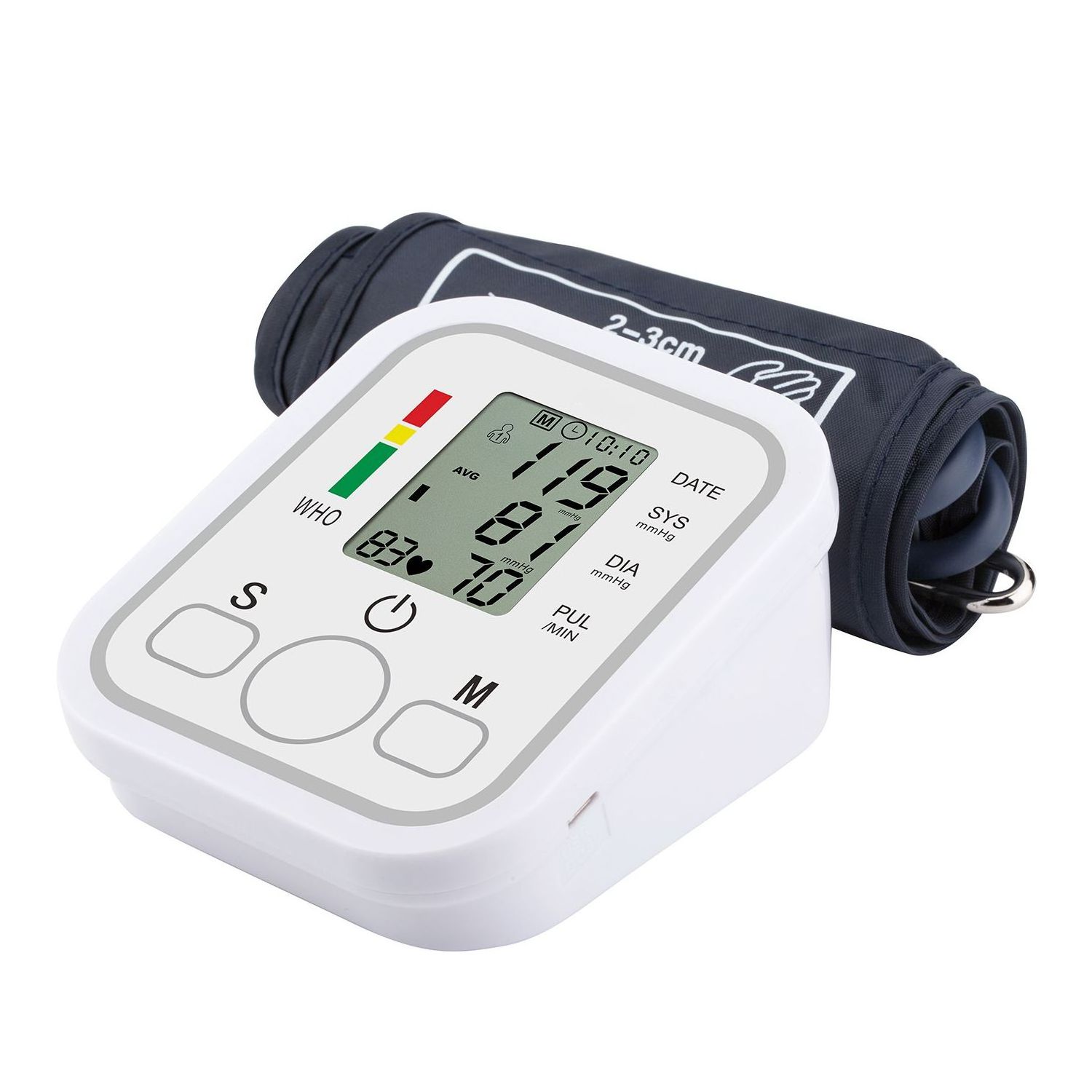 Top-rated Cheapest Sphygmomanometer Blood Pressure Machine BP Machine Digital Blood Pressure Monitor Automatic Digital Monitor