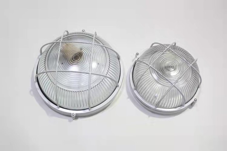 Outdoor Waterproof Oval Wall Light  Surface Mounted Bulkhead Lamp Bulkhead Grille Wall Light