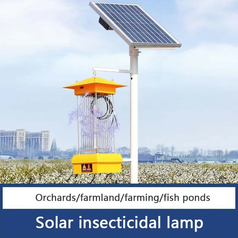 Outdoor Solar Pest Killer Lamp with Insect Light & Led Electric Insect Lamp Effective Pest Control Device