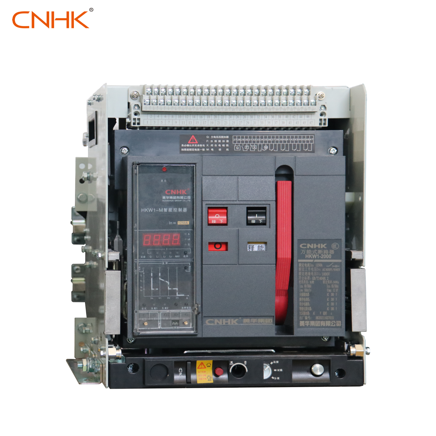 CNHK 3200A 32600A 4000A 3P Drawer Type ACB Air Intelligent Universal Circuit Breaker Electromagnetic MCCB Circuit Breaker