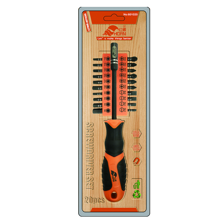 Extendable 2 way exchange stubby SL screwdriver set mini ph screwdriver