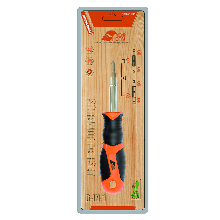 Extendable 2 way exchange stubby SL screwdriver set mini ph screwdriver