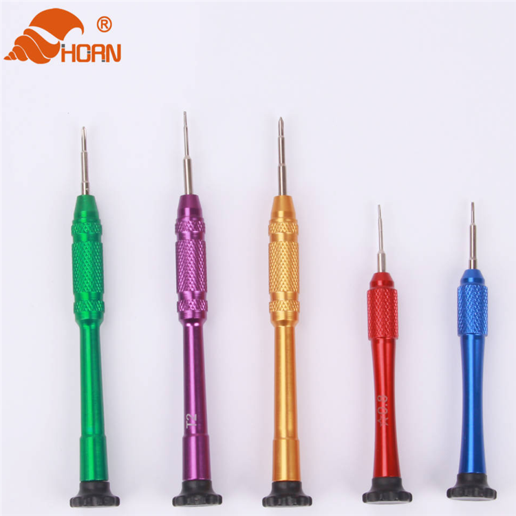 Horn customized screwdriver handle shape precision screwdriver kit repair hardware tool mini screwdriver