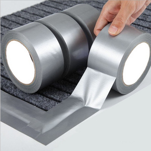 Custom Waterproof Eco Friendly Fabric Self Adhesive Bundling Binding Packing Sealing Duck Cloth Duct Heavy Duty Tape