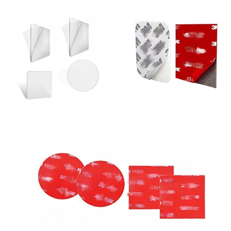 Sticky Custom 0.5mm 0.8mm 1mm 2mm Acrylic Dit Cut Circle Round Square Double Sided Adhesive EVA Foam Sheet Pad Tape