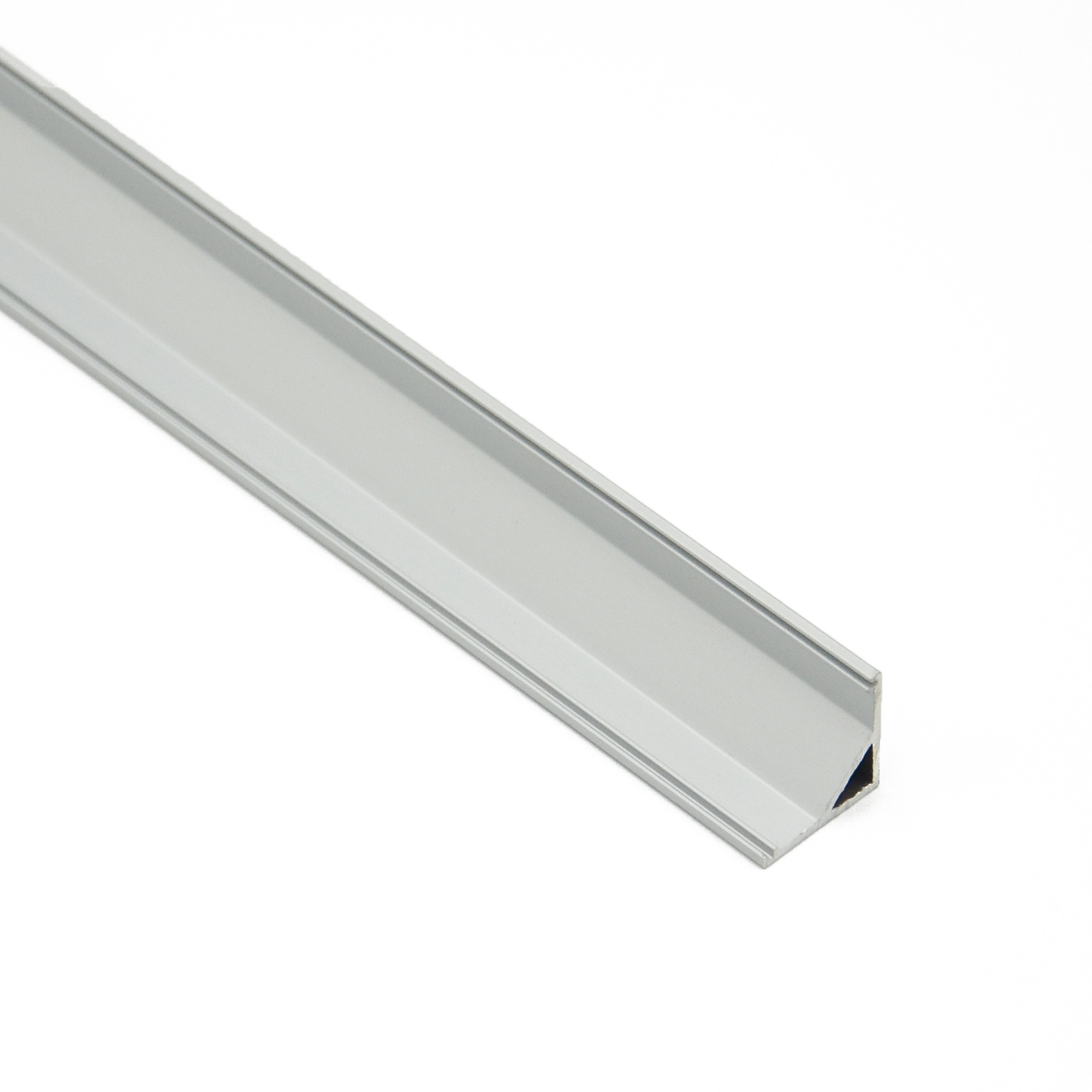 Good quality aluminum profile with Plastic  diffuser 45 degree beam angle