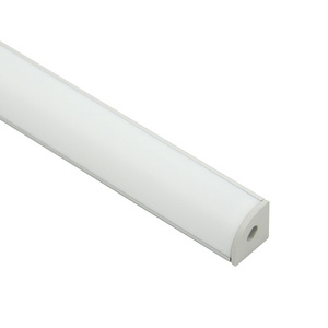 Good quality aluminum profile with Plastic  diffuser 45 degree beam angle