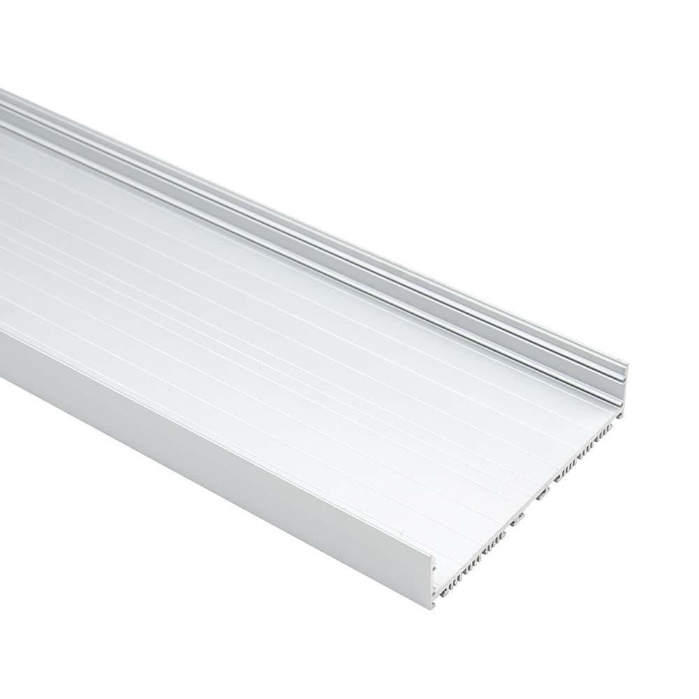 aluminum profile extrusion channel  led profile with frosted diffuser  for led strip