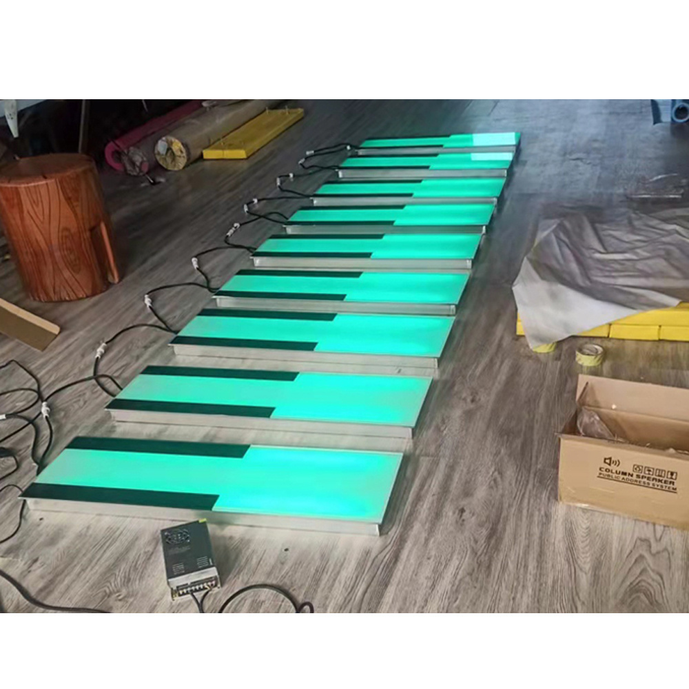 Playground Light Up Reaction Piano Stairs Piano Slide With Music For Playground