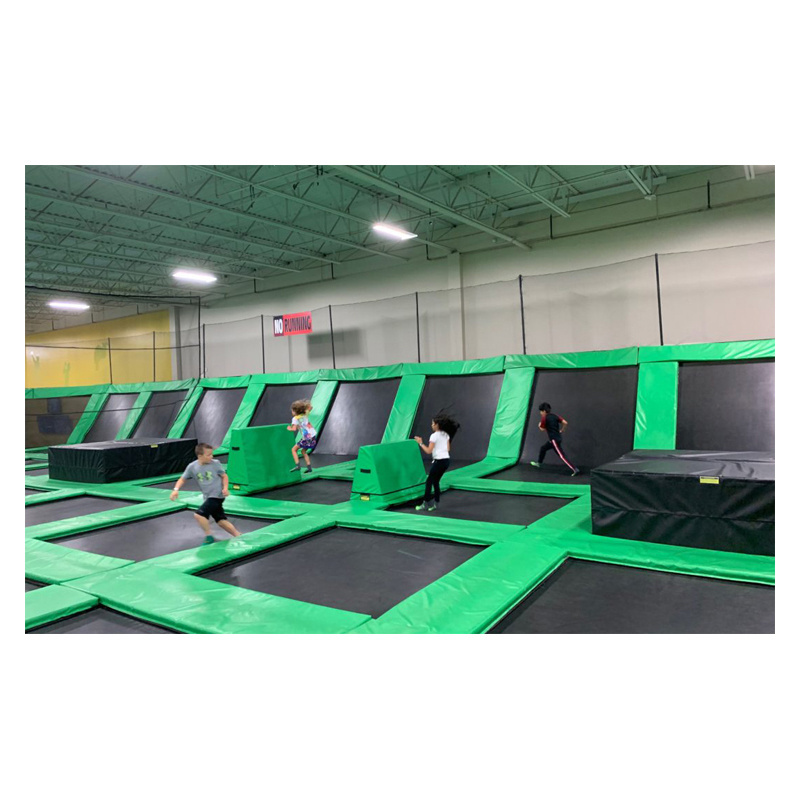 Hanlin Indoor Parkour Trampoline Park Fitness Parkour Equipment