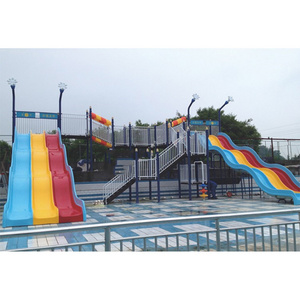 tube resin spiral swimming plastic park pool water slide fiberglass slide for sale