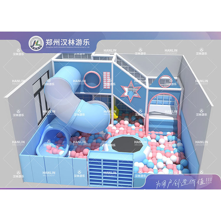 Spiral Plastic Tube Playground Slide Fully Transparent Clear Slide for Playground