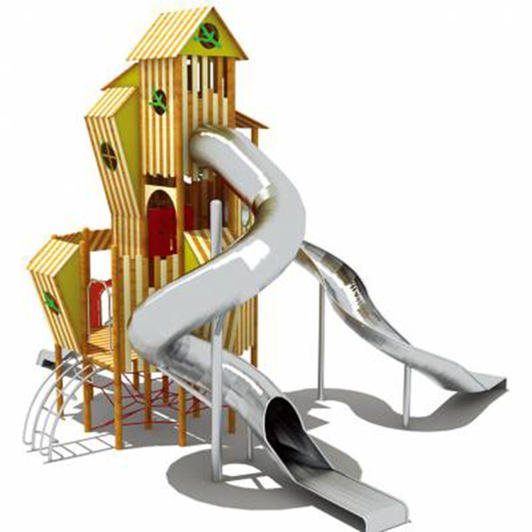 Super Slide Children Amusement Park Slide Steel Water Slide for Adults and Kids