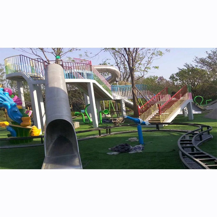 Super Slide Children Amusement Park Slide Steel Water Slide for Adults and Kids