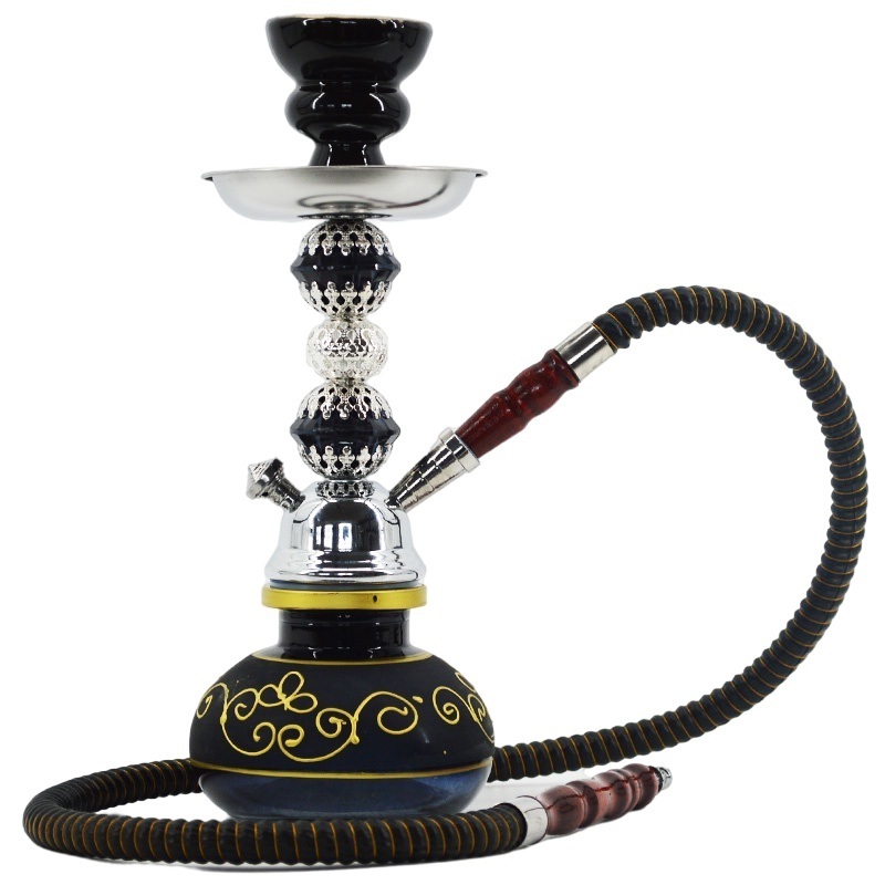 height 30cm Arab Shisha Hookah set Tabaco smoking pipe Chicha with Ceramic bowl accessories for Club