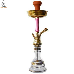 Pink Khalil Mamoon Shisha Hookah in Hookahs New Designer Egypt Style Shisha Bar Smoking set Glass Bottle Chicha