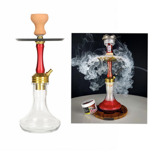 2024 Hot Sale Diamond Glass Hookah Wholesale Russian shisha Hookah set with water pipe smoking