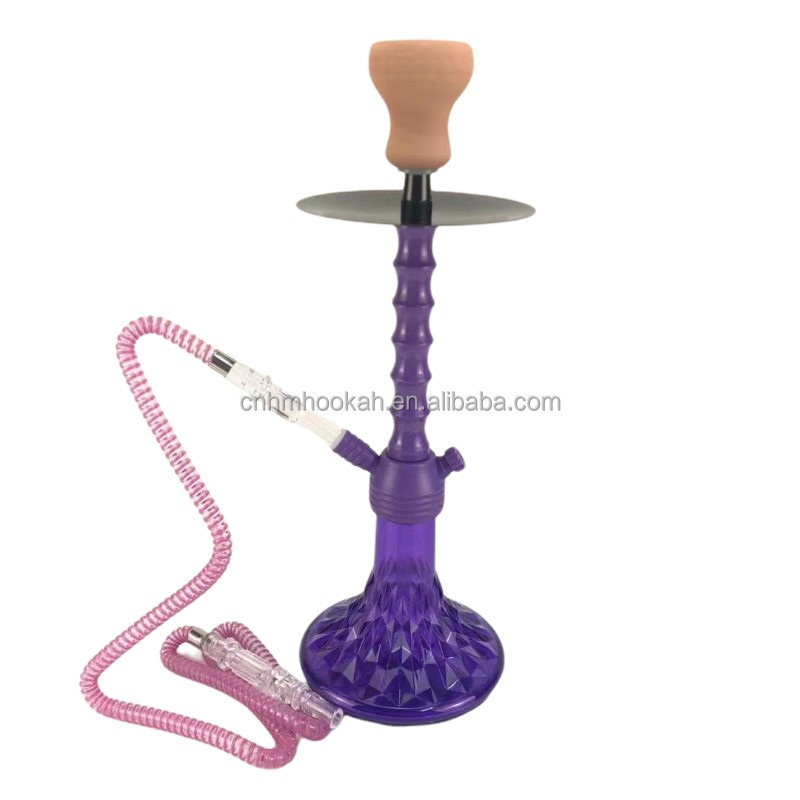 Disposable Plastic Shisha Acrylic Hookah Accessories China Portable Shisha Hookah Set