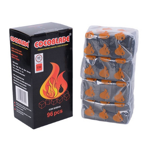 Hookah Charcoal Cocoblade Shisha Coal 96pcs