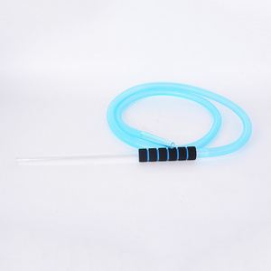 New Arrival 1.8m Plastic Shesha Pipe Disposable Glass Handle Hookah Accessories Hose