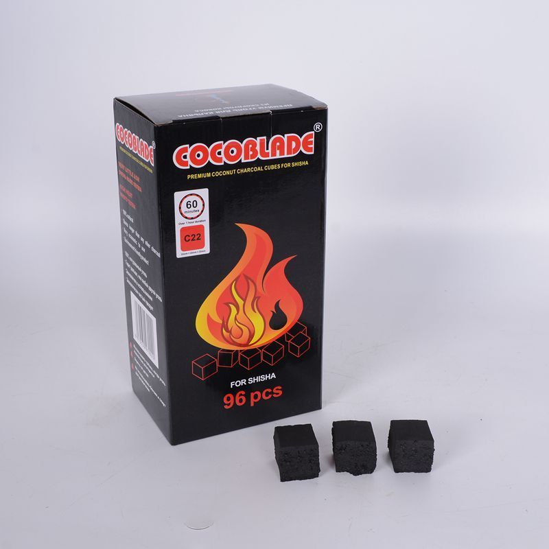 Hookah Charcoal Cocoblade Shisha Coal 96pcs