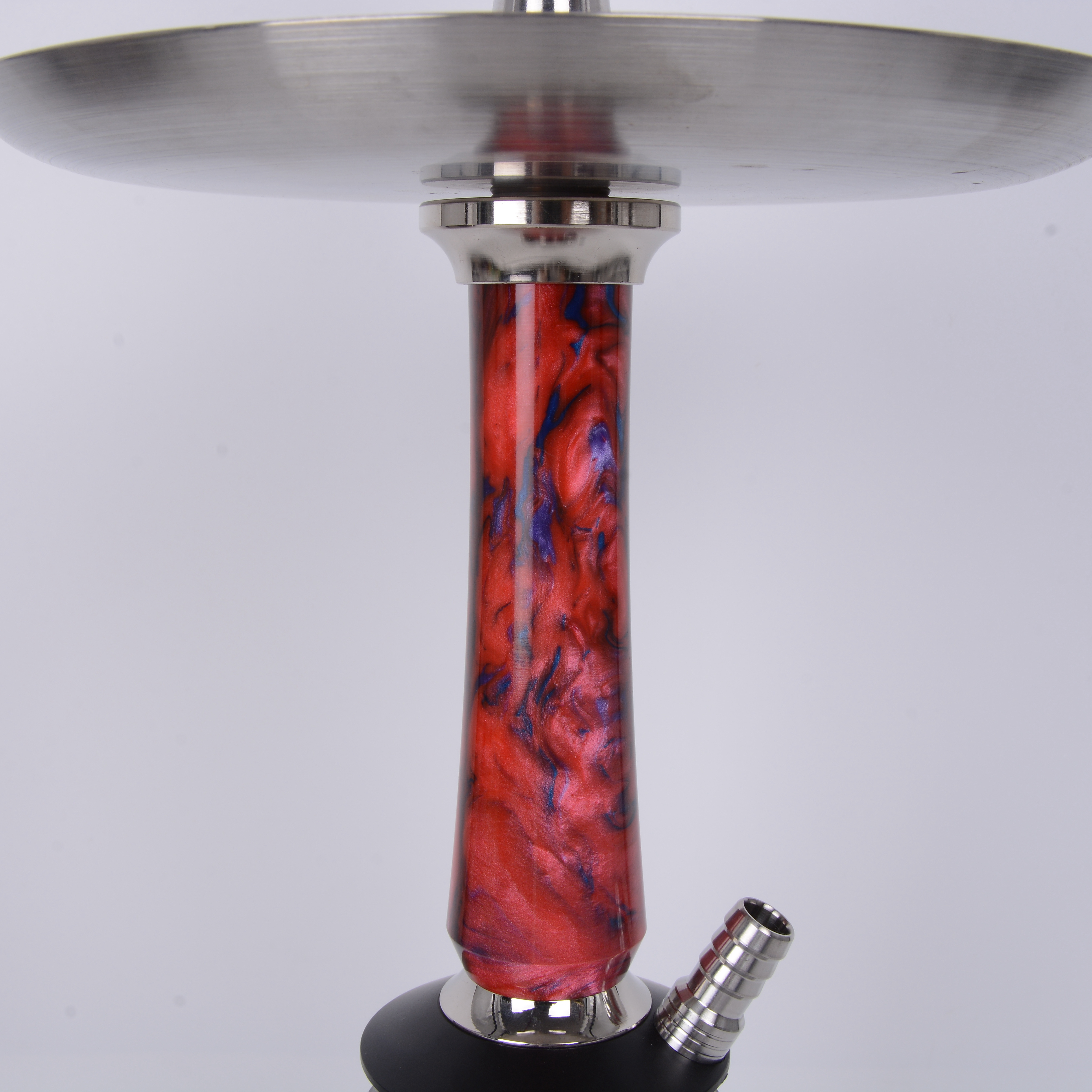 2024 Hot Sale New  Style Shisha Hookah Three Color Resin Aluminum Alloy Shisha Techno Chicha Most Popular