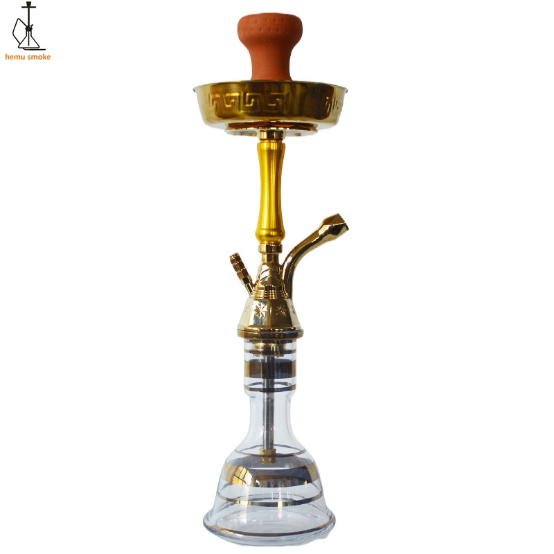 Pink Khalil Mamoon Shisha Hookah in Hookahs New Designer Egypt Style Shisha Bar Smoking set Glass Bottle Chicha