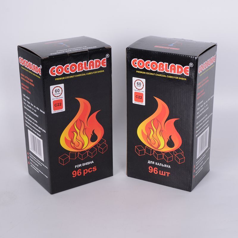 Hookah Charcoal Cocoblade Shisha Coal 96pcs