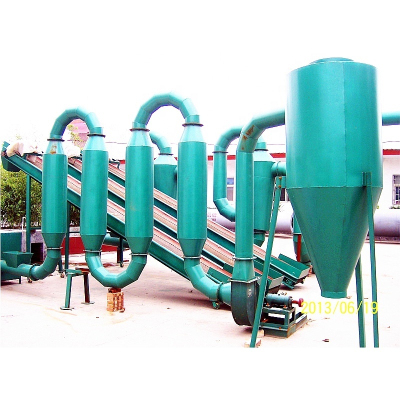 Biomass small pipeline wood sawdust airflow dryer machine wood sawdust for airflow drying machine